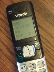 The Phone is ALWAYS ringing. Always.